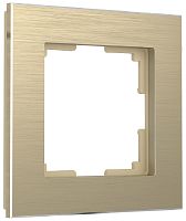 Рамка универсальная Werkel Aluminium 1-м. металл шампань алюминий картинка